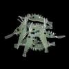 New 3cm Creative Soft Sea Fishing Shrimp Fake Bait Hook Worm Silicone Luminous Shrimp Fishing Lures