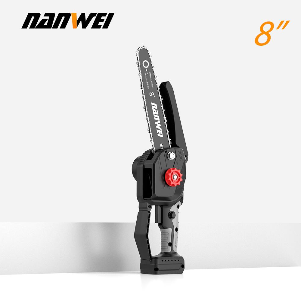 

NANWEI 6 /8 electric chain saw with brushless motor 8 no battery and charger