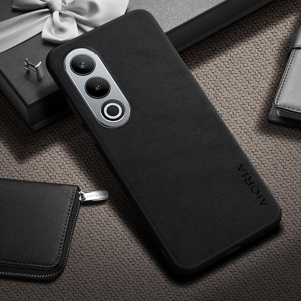 Phone Case - Luxury Retro Faux Leather Phone Case for Oneplus Nord CE CE5 CE4 CE3 CE2 Lite 5G N30 Matte Soft Bumper Hard Back Cover  Case