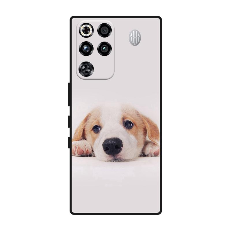 Case For Nubia Red Magic 11 Pro Plus Case Cool Silicone Protective Cover for Red Magic 11 Pro+ 5G Bumper Fundas Black Coque