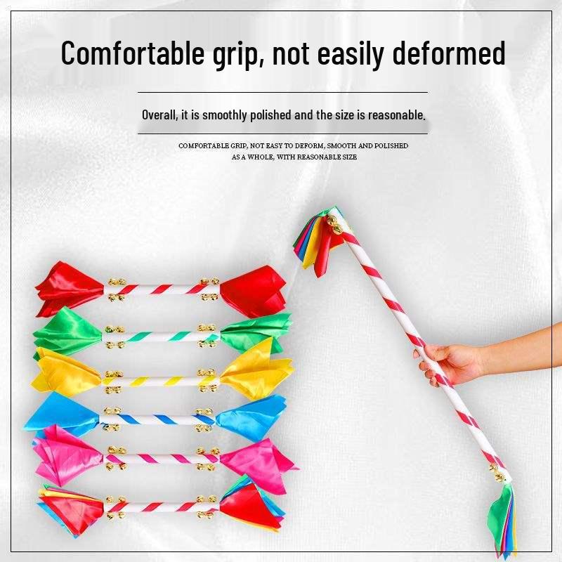 Bunte Blumenstock-Requisiten für Kinder-Tanz und Gymnastik