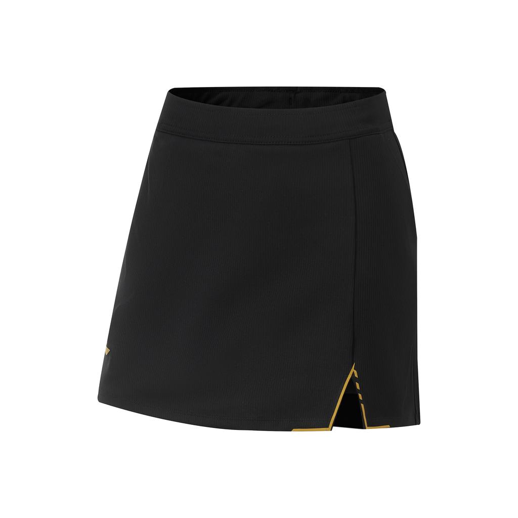 Li Ning Table Tennis Series Quick-Dry Cool Anti-Exposure Skirt Shorts Women Shorts Black ASKV024-1