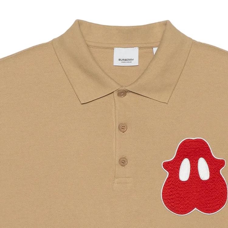 Burberry SS22 Polo Shirt Men's Beige Brown (Unisex) Polo Shirts 80519301
