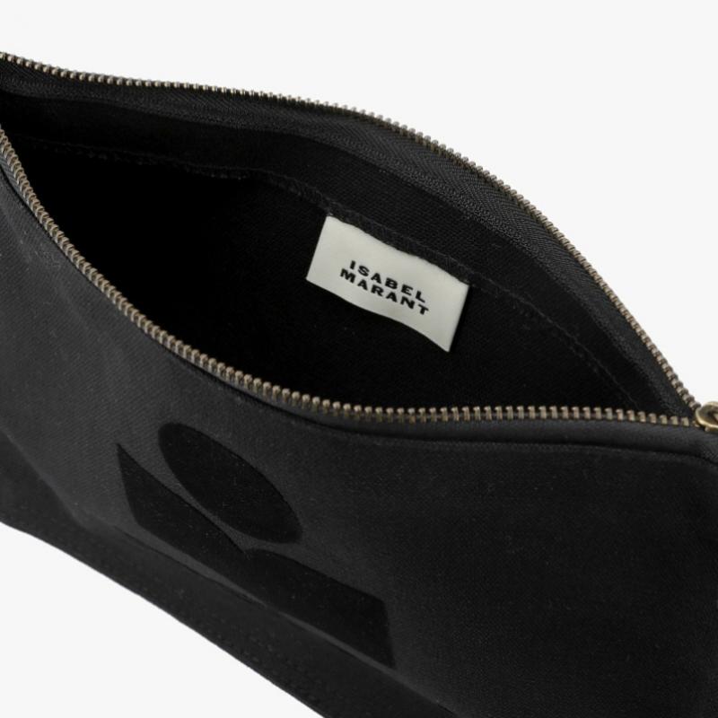 Isabel Marant Nettia Clutch Bag Po0046fa A1x18m 01bk