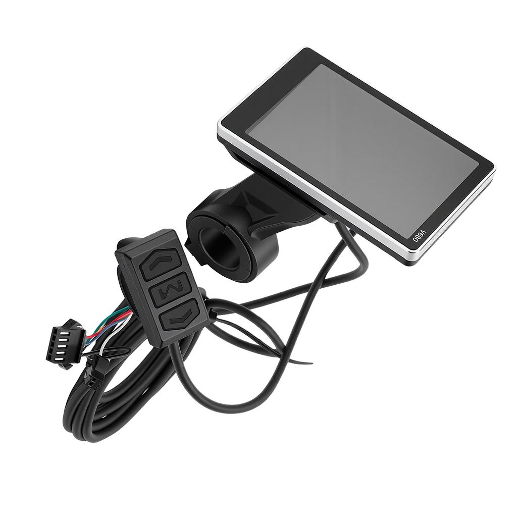 Elektrisches LCD-Display-Messgerät M5 ABS PVC Wasserdichtes LCD-Display-Bildschirm-Panel für Elektrofahrrad Roller