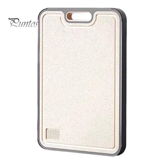 

Разделочная доска из титана, двухсторонняя разделочная доска с резервуаром для сока, зона измельчения чеснока, кухонная необходимость для дома, семьи, готовки на открытом воздухе серебряный