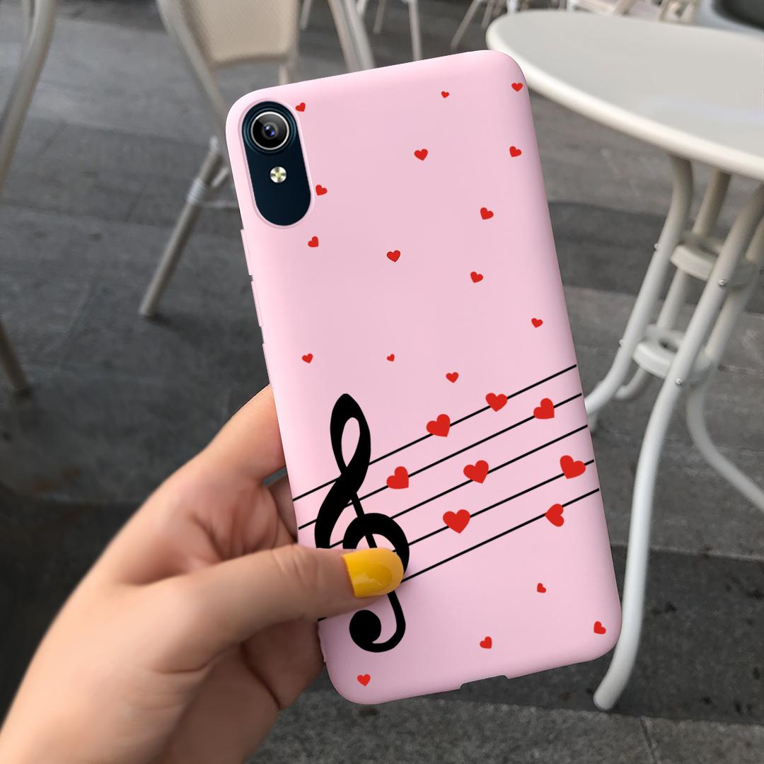

Cute SIlicone Case For VIVO Y91C Y 91C 2020 Phone Case 6.22 Inch Candy TPU Back Cover For Vivo Y91i Y90 Coque Funda vivo 1820_19 VIVO Y91C фіолетовий