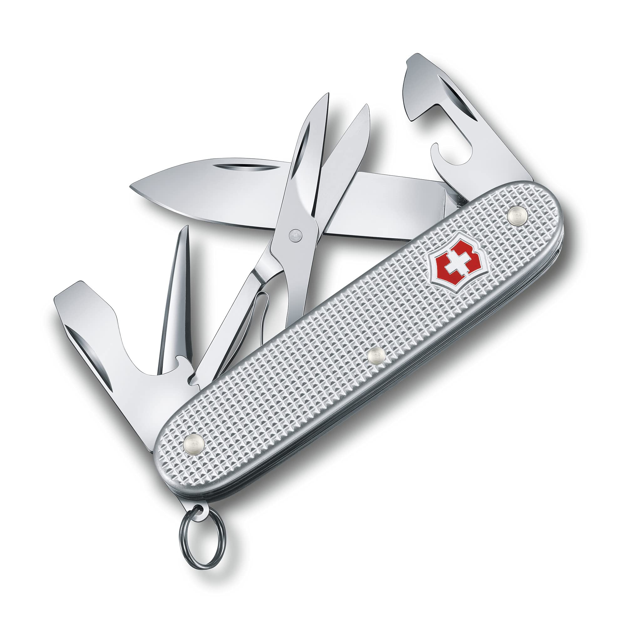 

VICTORINOX Pioneer X ALOX Серебристый для чрезвычайных ситуаций и бедствий на открытом воздухе Включает и Сверление Компактный и Многофункциональный инструмент Кемпинг, Готовность, Готовность.