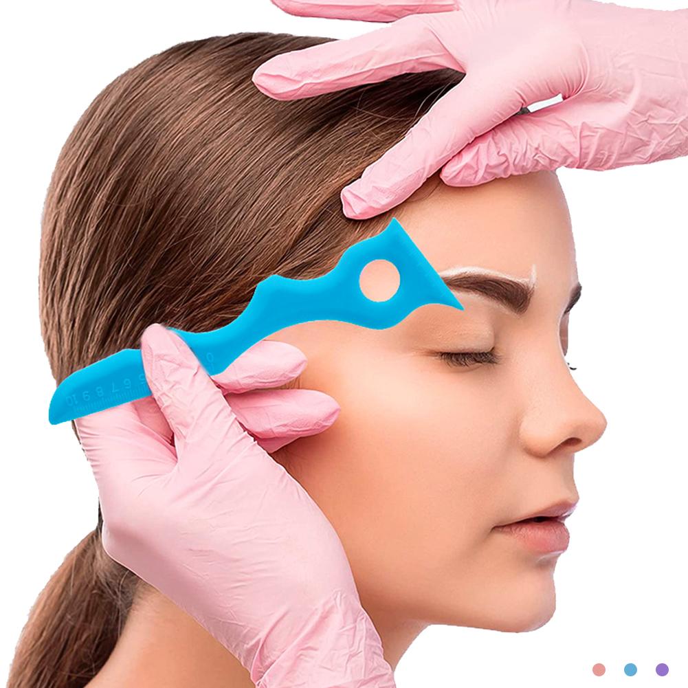 

Multi Functional Eyeliner Auxiliary Magic Device Eyelash Baffle Eyeliner Eye Shadow Beauty Tool Silicone Eye Makeup Assistant B light фіолетовий