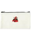 Film and Television Characters Deadpool Metal Brooch Canvas Bag Badge Pin Decorative Pencil Bag Cosmetic Bag Versatile