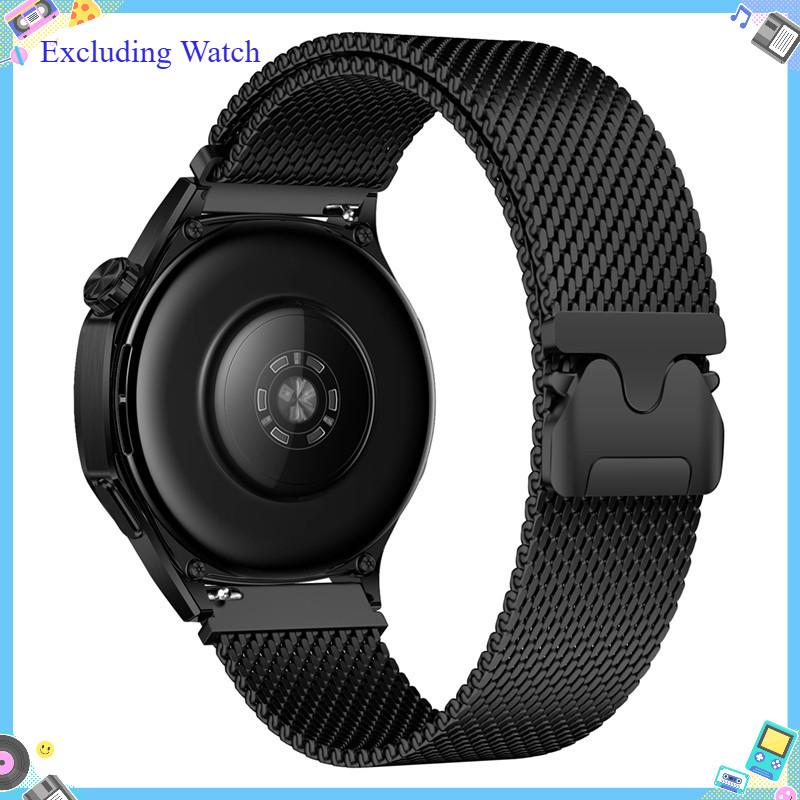 18/20/22mm Milanese Loop Strap For Huawei Watch GT6Pro 5 4 GT5Pro 46mm Metal Parachute Buckle For Samsung Galaxy Watch 7 6 4 4