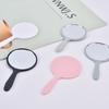 Handheld Makeup Mirror for Eyelash Extension Round Makeup Vanity Mirror with Handle Mini Potable Hand Mirrors