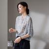 SOFSIL Women's 100% Mulberry Silk 3/4 Sleeve Blouse