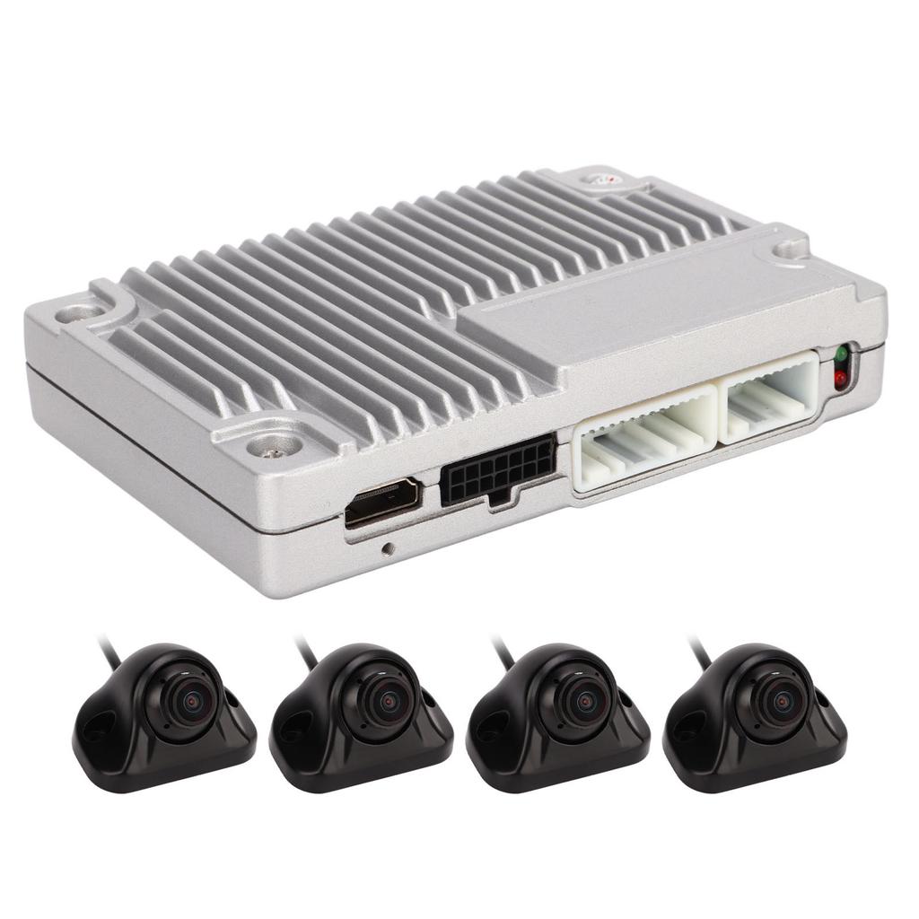 360 Degree Bird View System with Front Rear Left Right Backup Parking 4 Way Cameras Panoramic