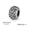 My Shape 5pcs Vintage Stainless Steel Charms for Bracelets Linking Pendants Connector Bead Charm for DIY Jewelry Making Dropship
