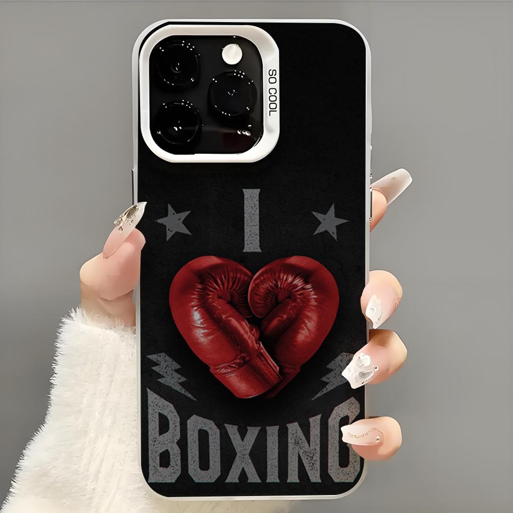 Boxing Gloves Phone Case Phone Case For iPhone 14 16 15 11 12 13 Pro Max Mini Plus Shockproof Cover