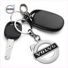 3D Metal Car Badge Keychain Zinc Alloy Keyrings Auto Accessories for Volvo R Design T6 AWD C30 C40 C50 C70 S40 S60 S70 S80 S90 V40