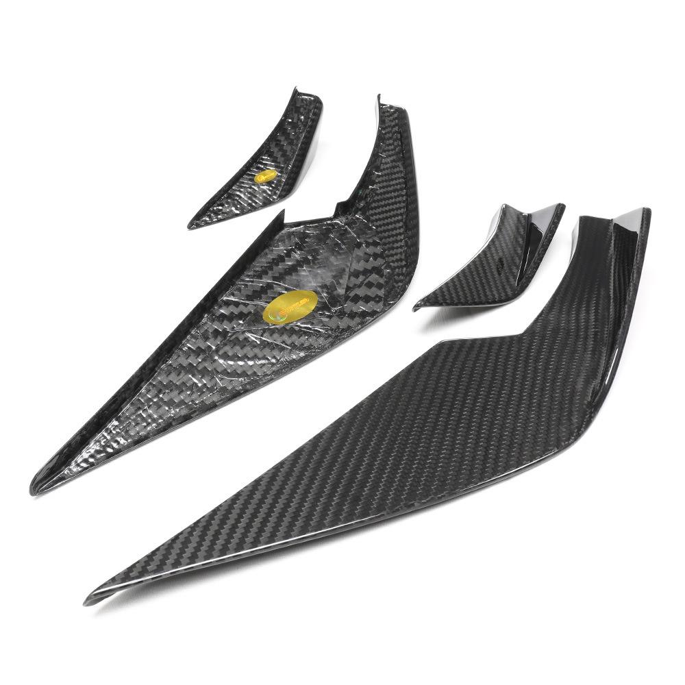Compatible BMW M3/M4 G80/G82 MP/VS Style Carbon Fiber Hood Vents & Front Canards