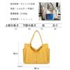 [komakusa] [Uchiwa Tote Bag for Everyday Use] Designed to fit a fan perfectly, this large-capacity tote bag features a zipper and multi-functional poc