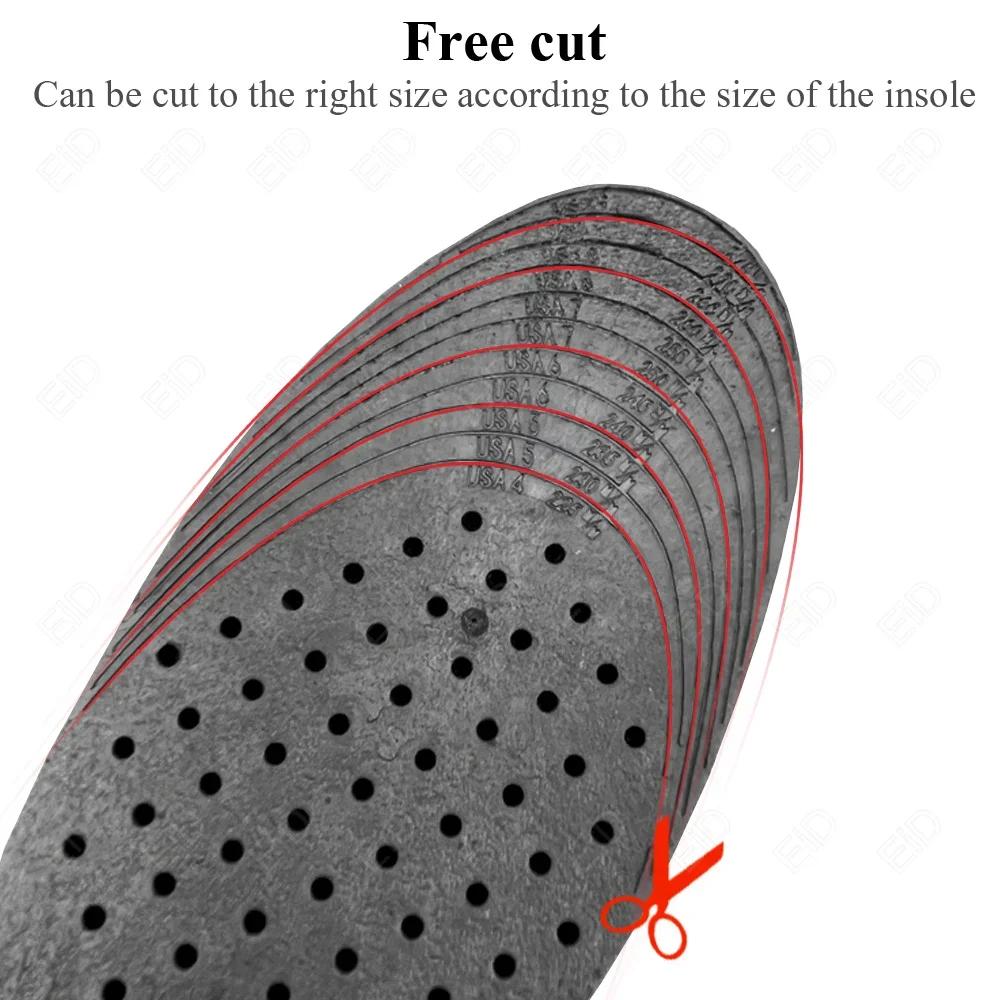 Fashion New 3-7cm Height Increase Insole Cushion Height Lift Adjustable Cut Shoe Heel Insert Taller Shockarch Support Absorbant Foot Pad
