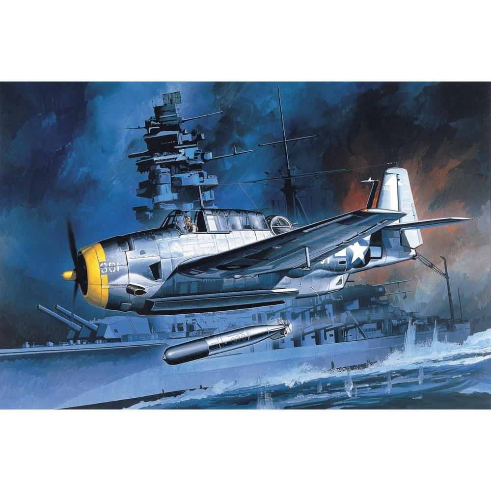 DOYUSHA 1/72 US Navy Torpedo Bomber TBF-1 Avenger Plastic Model Kit