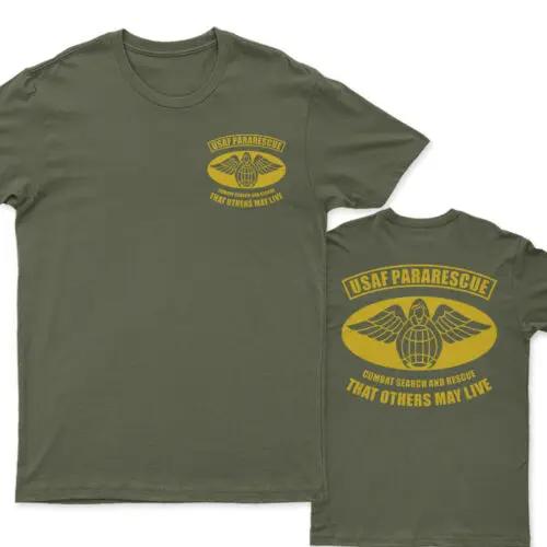 That Others May Live USAF Pararescue Graphic Phrase Printed TShirt Summer Cotton ONeck Short Sleeve Mens T Shirt New S3XL