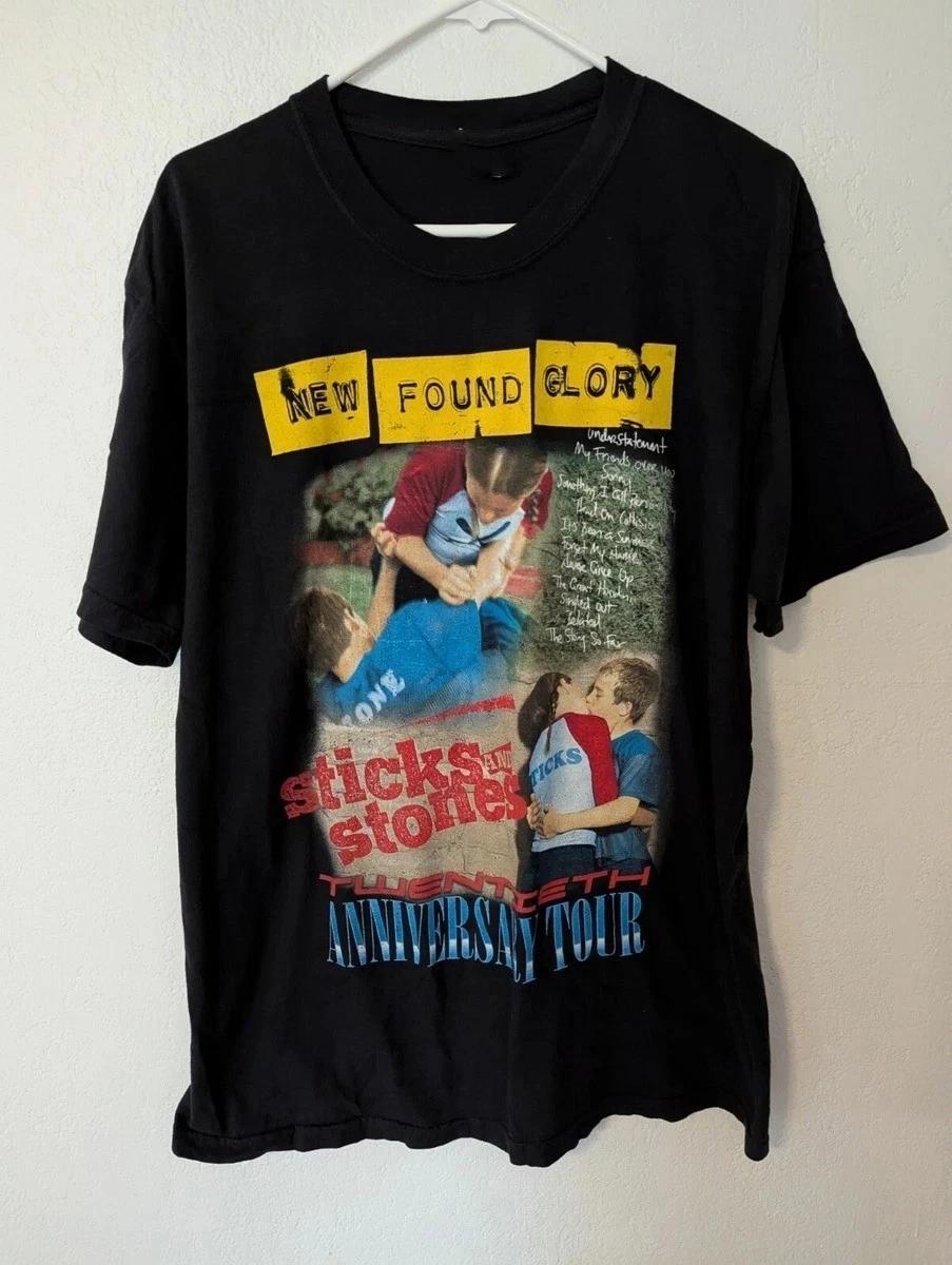 New Found Glory Band Sticks & Stones Black S to 5XL Shirt TU630 S