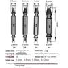 Double Head Screw Extractor & Removal Tool