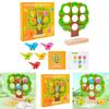 Wooden Birdhouse Puzzle Toy For Kids Educational Brain Teaser And Color Recognition