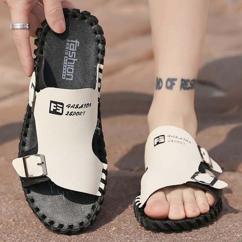 Fashion Outdoor Beach Flat Shoes Trendy Youth Comfortable Style Leisure and Fashion Streets Walking Quality Handmade Shoes Summer New