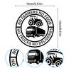 No Farmers No Food No Trucks No Deliveries Vinyl Sticker, Personalized Stickers, Heavy-Duty Weatherproof Car Sticker