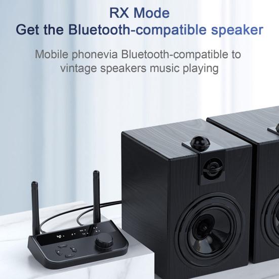 

ТВ-компьютерный передатчик Plug And Play Аудиоаксессуары Стабильный Bluetooth-совместимый 5.3 AUX Полезный прием