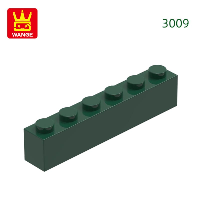 Non-Toxic 42 Pcs/Lot 3009 1X6 Dots High Basic Building Blocks Accessories Compatible With Bricks Diy Children Toys Assembly Gift Box