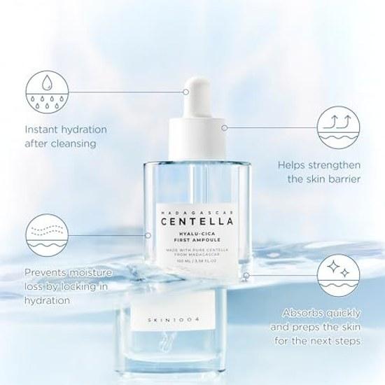 SKIN1004 Hyalu-Cica First Ampoule 100ml / Booster Introduction Beauty Serum Cica + Hyaluronic Acid