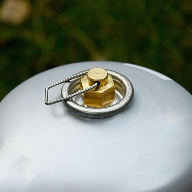 Outdoor Stove Cable Plug Caps Flat Gas Tanks Antileak Plug Liquefied Gas Connection Line Blocking Caps Gas Accessories