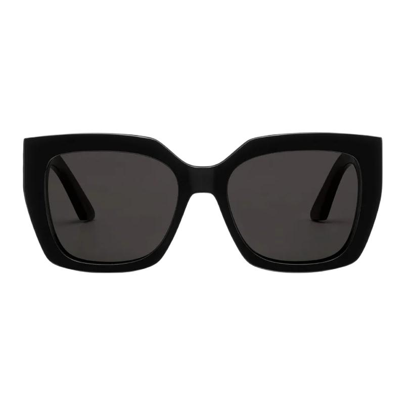 Dior Miss  S2I Logo Square Sunglasses Women Sunglasses Black MISSDIORS2F-10A0