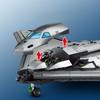 USA H-20 Stealth Strategische Bomber Kämpfer Modell Bausteine Technische Sergeant Kampf Flugzeug MOC Ziegel Spielzeug Geschenk