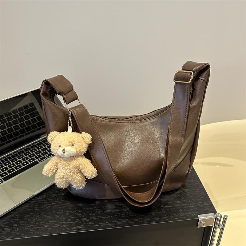 Stylish Casual Large Capacity Tote Bag For Women 2024 New Korean Trend Pu Material