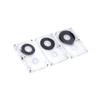 Studio Blank Cassette 3 Time Lengths Visible Tape Design Clear Sound Reproduction for Interviews Lectures Practice
