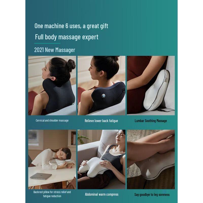 Philips Multi-Purpose Heated Massage Pillow CN plug (adapter included)