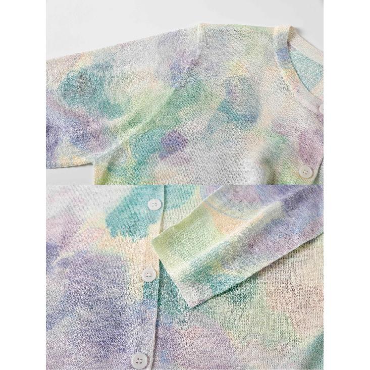 Women Short Sleeve Knitted O-Neck Pullover Sweater Top Basic Fashion Print Casual Female Clothing with Stylish Patterns