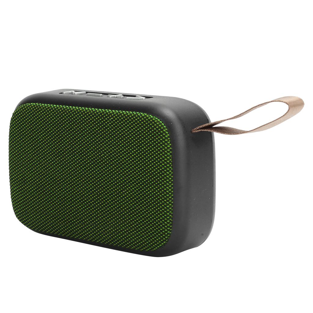 Bluetooth Speaker Subwoofer Wireless Stereo Portable USB Mini Sound with FM RadioGreen