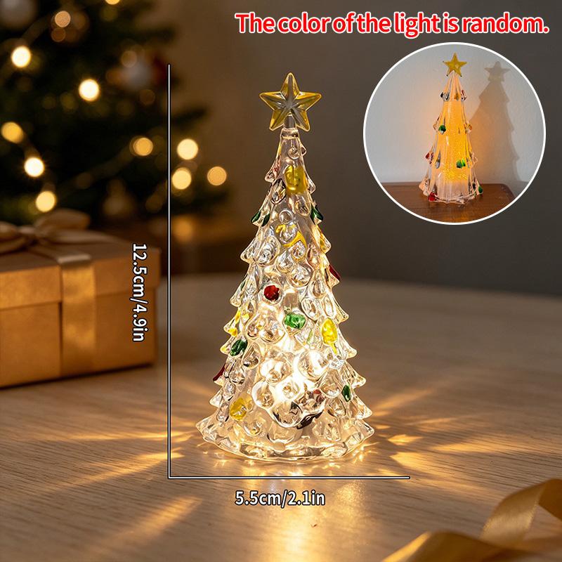 Glowing Christmas Tree Luminous Xmas Tree Ornament Christmas Decorations 2026 Desk Accessories Glow in The Dark Navidad