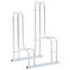 Freestanding Floor Bike Rack for 2 Bikes Galvanized Steel