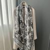 Cotton and Linen Scarf for Women 180x90cm Breathable and Soft Warm Autumn and Winter Shawl