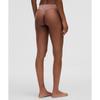 Lululemon Invisiwear Mid Rise Thong Underwear  3 Pack Black Twilight Rose Misty Shell