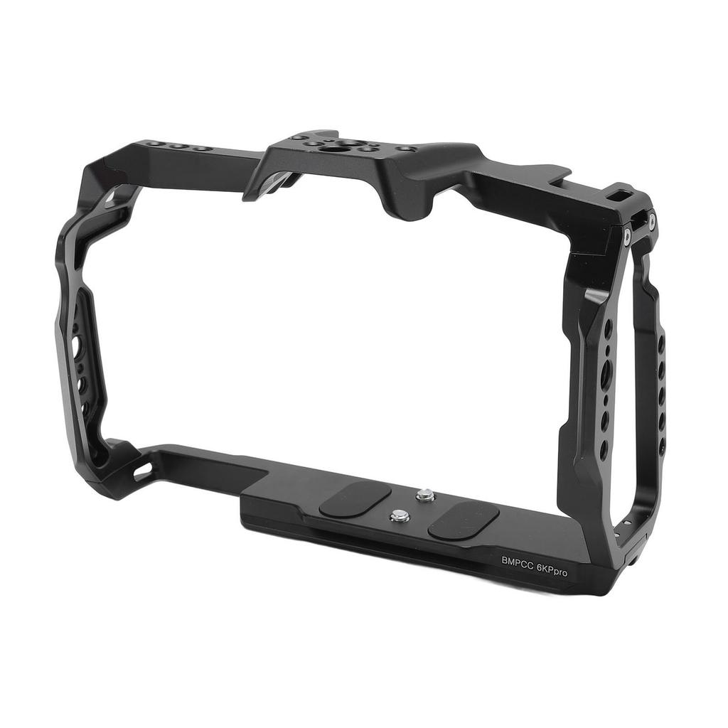 Gabbia per Fotocamera Lega di Alluminio Metallo Rig Cage Video per Fotocamera Kit per Riprese Cinematografiche con Attacco Slitta Fredda
