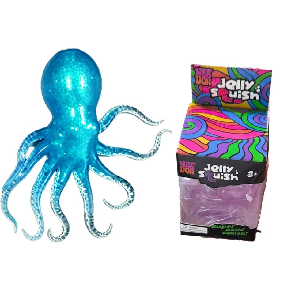 Sale Octopus Soft Stress Relief Toy Cute Relaxing Squeeze Sensory Toy