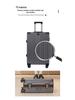 Multifunctional Student Trolley Suitcase with Silent, Detachable Wheels - Large Capacity Travel Bag for Men and Women
