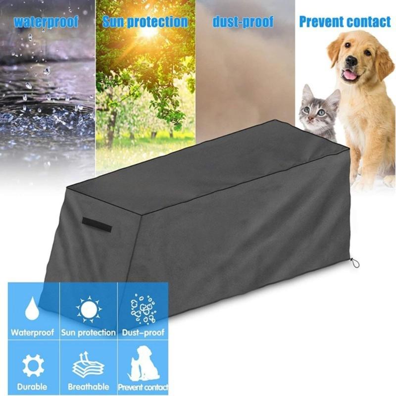 Oxford Cloth Exercise Benches Protector Waterproof Weight Benches Cover Tear Resistant Outdoor Fitness Equipment Cover
